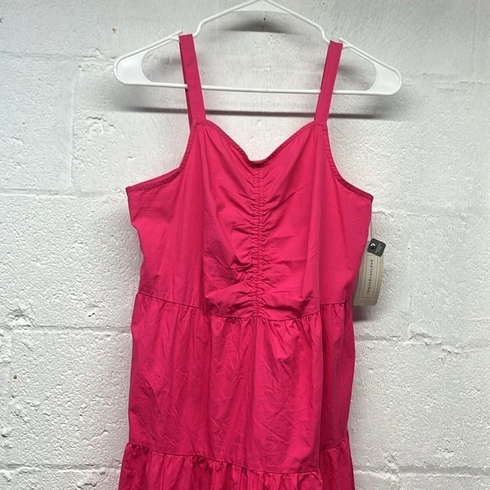 NEW Peyton &Parker Dress pink and red Size 14.5/16.5 large